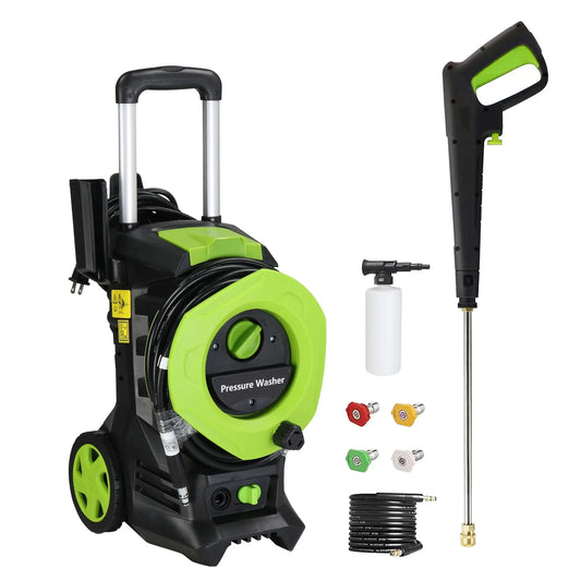 110.00V 203A 2000W High Pressure Cleaner Green - Torange