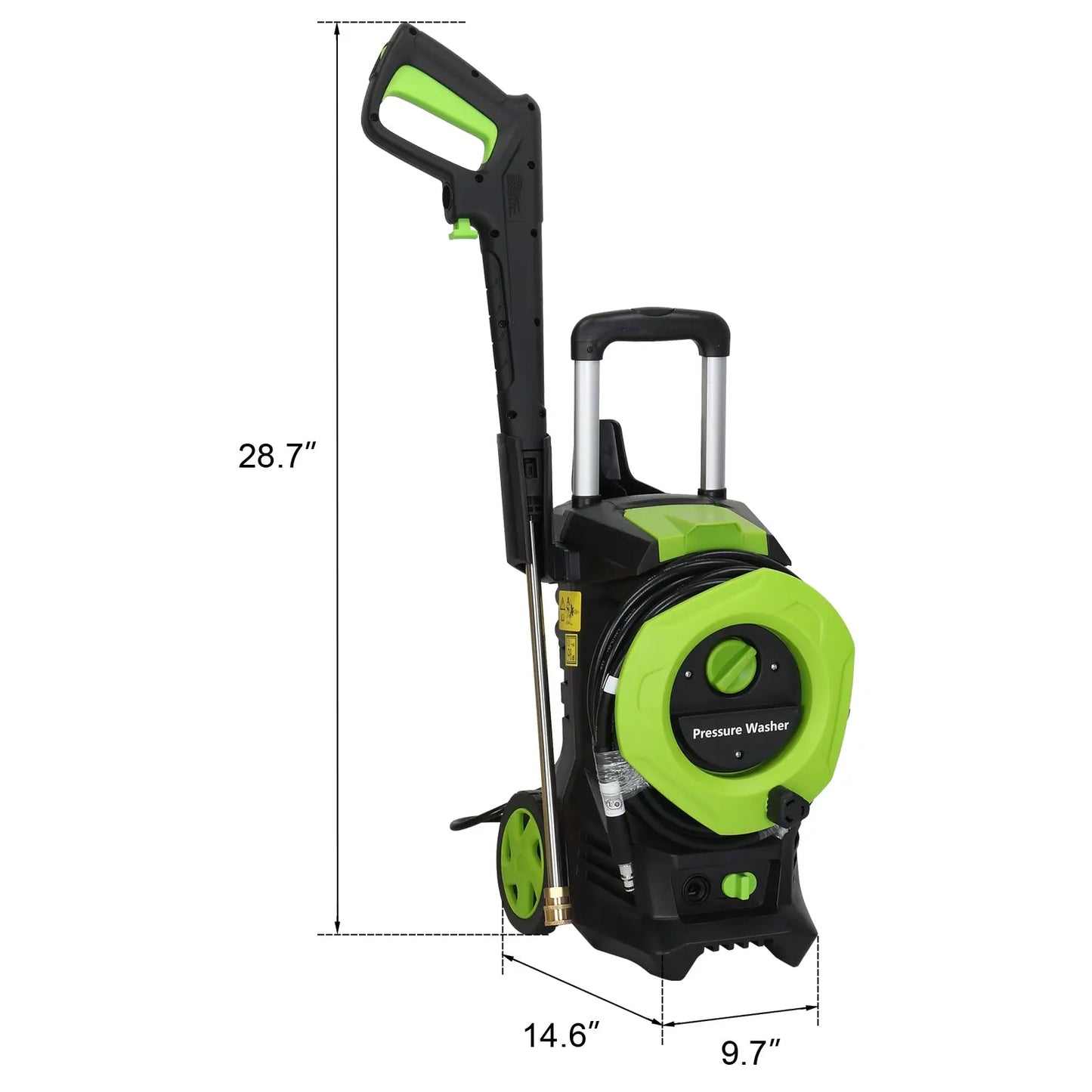 110.00V 203A 2000W High Pressure Cleaner Green - Torange