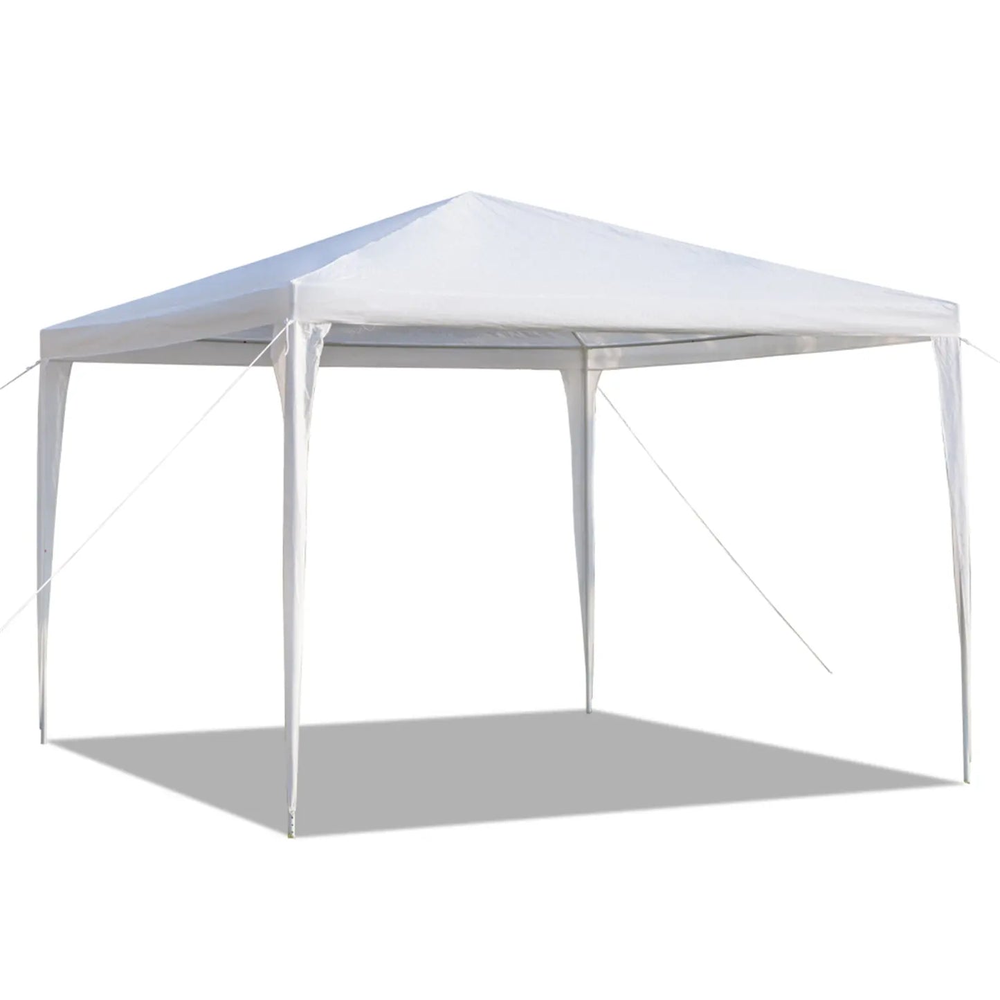 3 x 3m Waterproof Tent with Spiral Tubes White - Torange