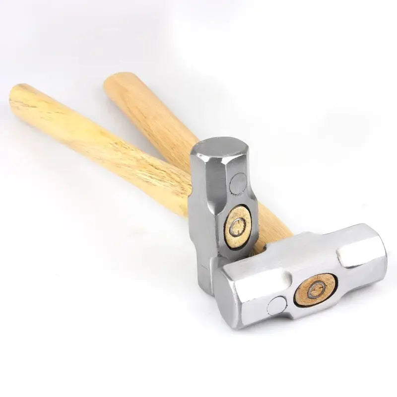 Heavy Duty Wooden Handle Sledge Hammer 1Pcs Forged Steel Octagon Hammer Square Head Big Hammer Masonry Hammer 2LB 3LB 4LB Torange