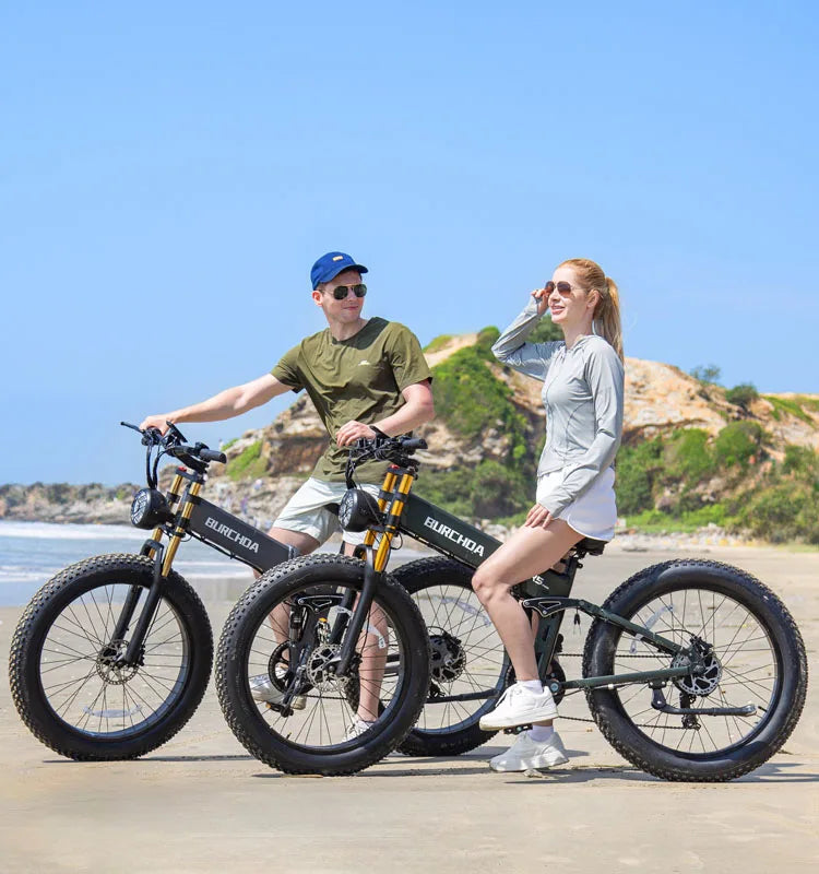 JINGHMA R5PRO Electric Bicycle 4.0 Fat Tire Ebike 1500W 50KM/H 48V 20Ah Electric Bike Men's Mountain E-bike Off-Road Bike