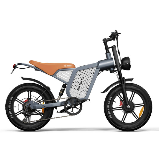 JANSNO X60 Electric Bicycle 1500W Dual Motor 48V23AH Lithium Battery Snow Motorcycle E-Bike 20 Inch Fat Tire Snow Electric Bike Torange
