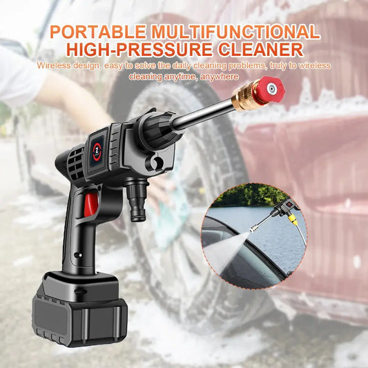 200W 50Bar Cordless High Pressure Car Washer Spray Water Gun 20000mAh Battery Foam Generator Car Washing Machine for Home Torange