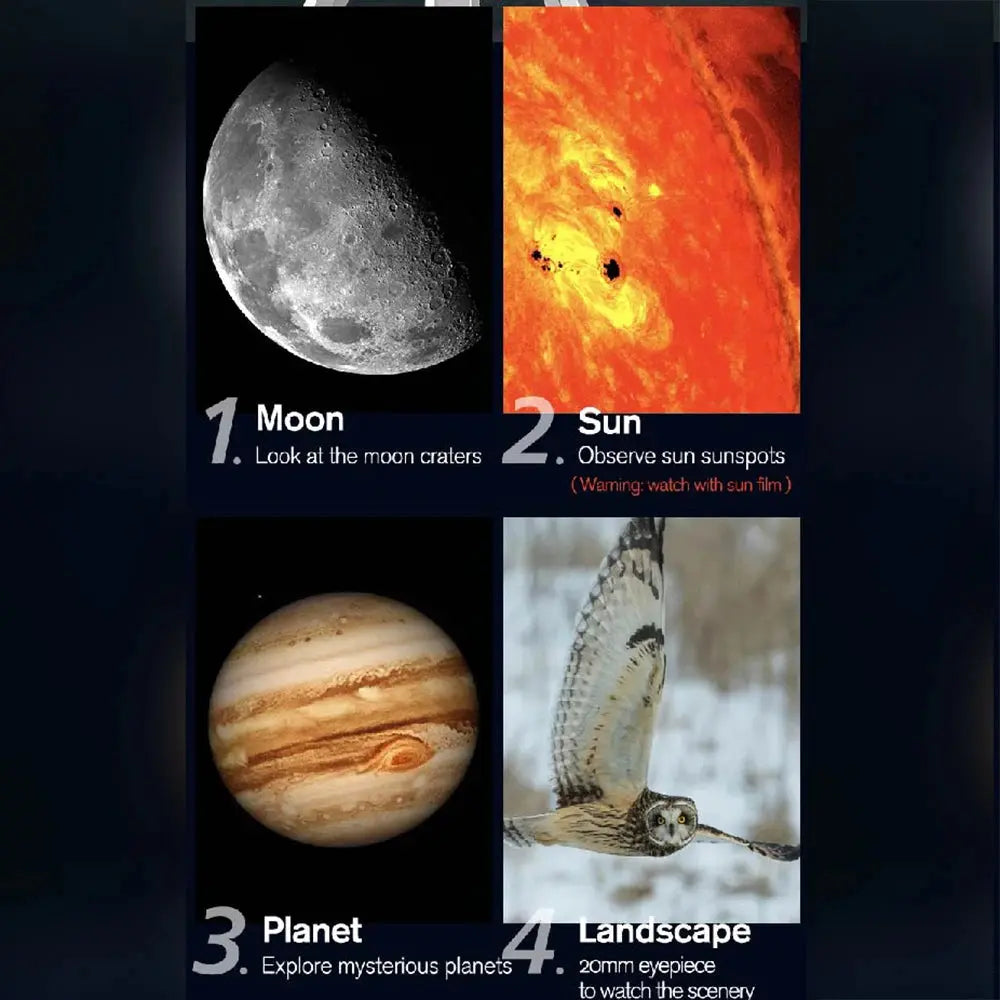 Professional Astronomical Monocular Telescope 875X 114mm Torange