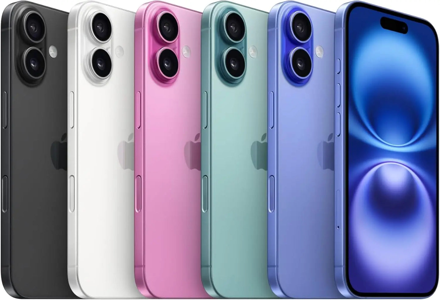 Apple iPhone 16 A3288 iOS 18 Apple A18 Bionic Super Retina XDR OLED Display IP68 dust/water resistant Dual SIM