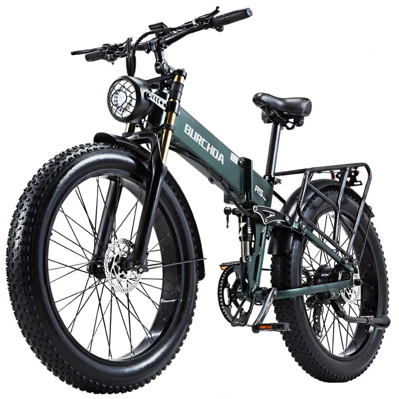 JINGHMA R5PRO Electric Bicycle 4.0 Fat Tire Ebike 1500W 50KM/H 48V 20Ah Electric Bike Men's Mountain E-bike Off-Road Bike