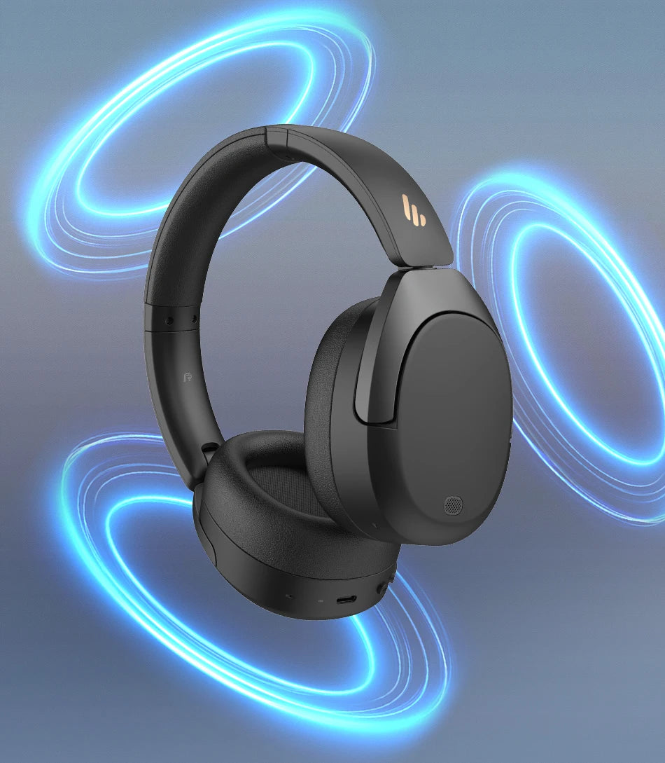 Edifier W830NB Wireless Headphones Bluetooth 5.4 Active Noise Cancelling Hi-Res Over-Ear Headset LDAC Foldable -45dB ANC 94H