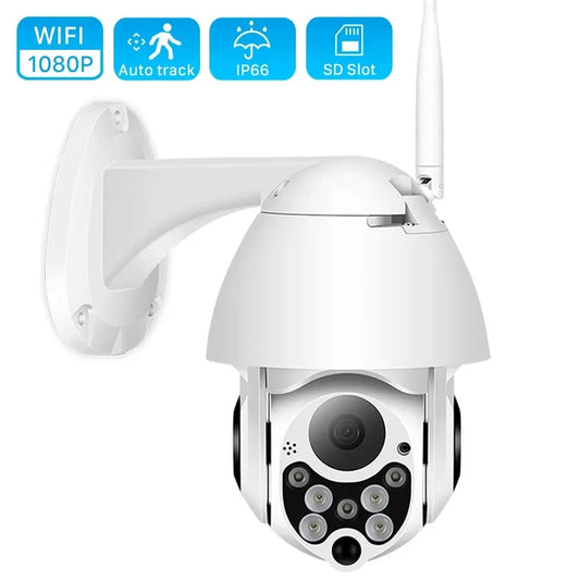 1080P PTZ IP Camera Wifi Outdoor Speed Dome Wireless Wifi Security Camera Pan Tilt 4X Digital Zoom 2MP Network CCTV Surveillance - Torange