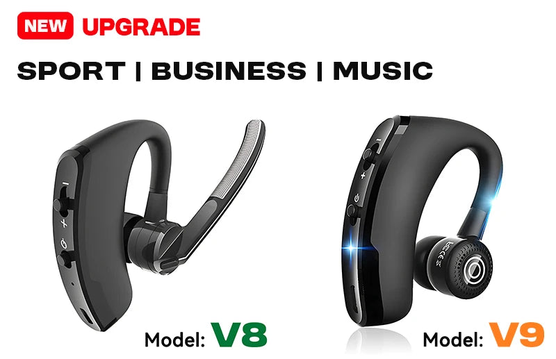 Xiaomi Wireless Bluetooth Single Earphone With HD Mic Stereo Headset Handsfree Call Business Headphone For Sports Driving Travel