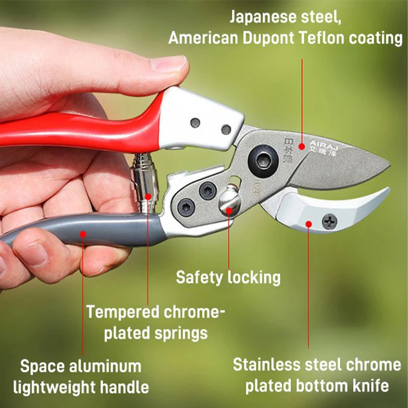 Gardening pruning fruit tree pruning shears branch scissors gardening pruning branches garden labor-saving shears