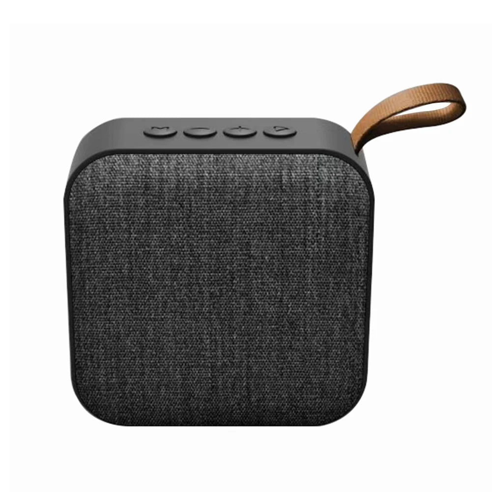 Cloth Art Portable Wireless Bluetooth Speaker Subwoofer TF Card Loudspeaker Wireless Bluetooth Speaker for Mobile Phone - Torange