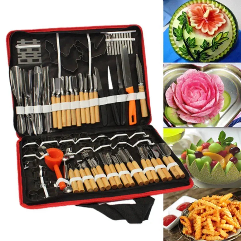 80pcs/set Fruit Vegetable Food Carrot Cucumber Potato Spiral Slicer Carving Knife Kitchen Cutter Tool Shred Device Cake Egg Mold Torange
