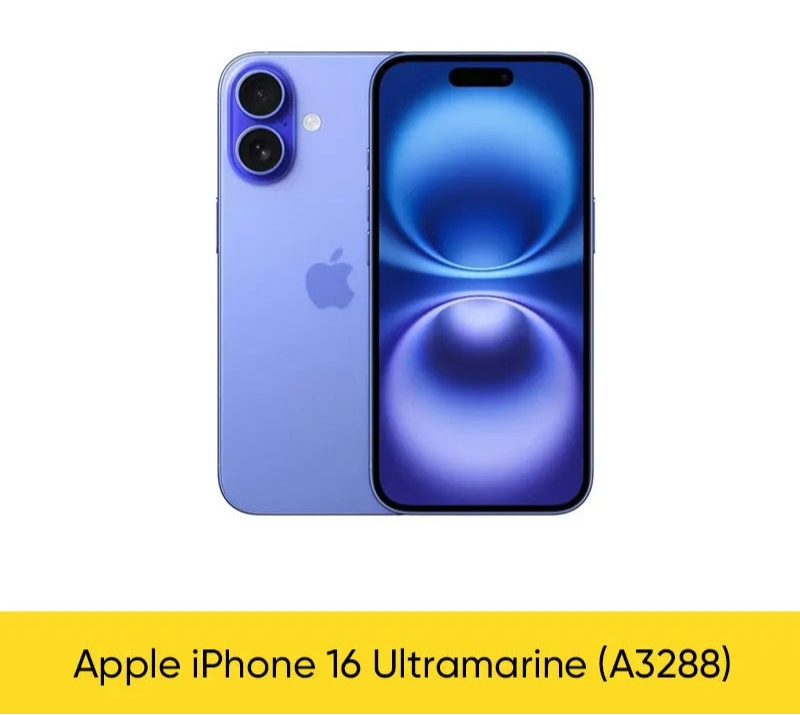 Apple iPhone 16 A3288 iOS 18 Apple A18 Bionic Super Retina XDR OLED Display IP68 dust/water resistant Dual SIM