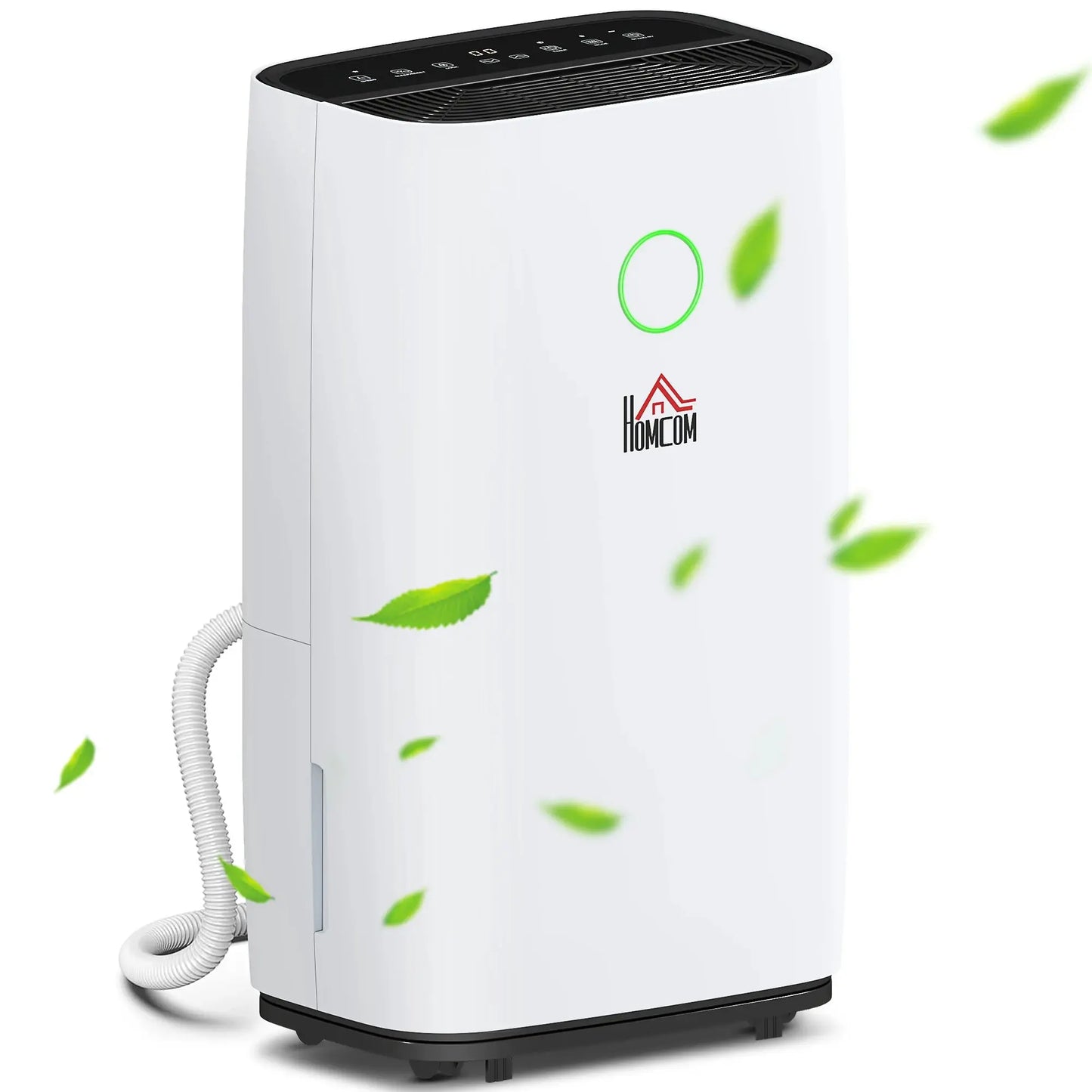 HOMCOM Electric Air Dehumidifier – 16L/Day (White) DS