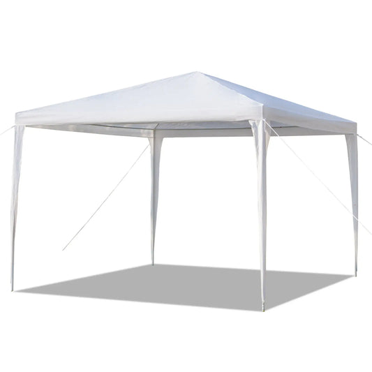 3 x 3m Waterproof Tent with Spiral Tubes White - Torange