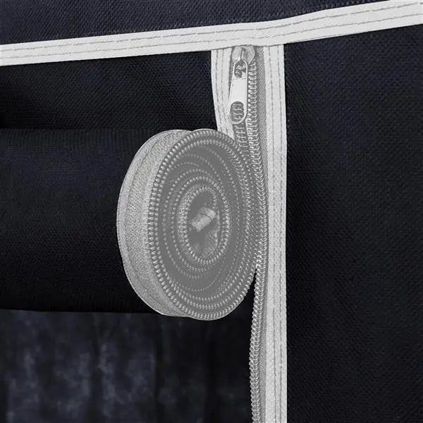 10 Tiers Shoe Rack with Dustproof Cover Closet Shoe Storage Cabinet Organizer Black - Torange