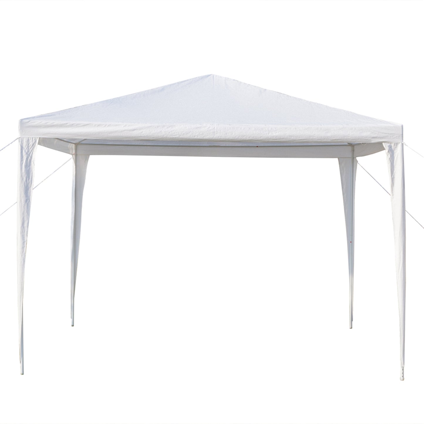 3 x 3m Four Sides Portable Home Use Waterproof Tent with Spiral Tubes White - Torange