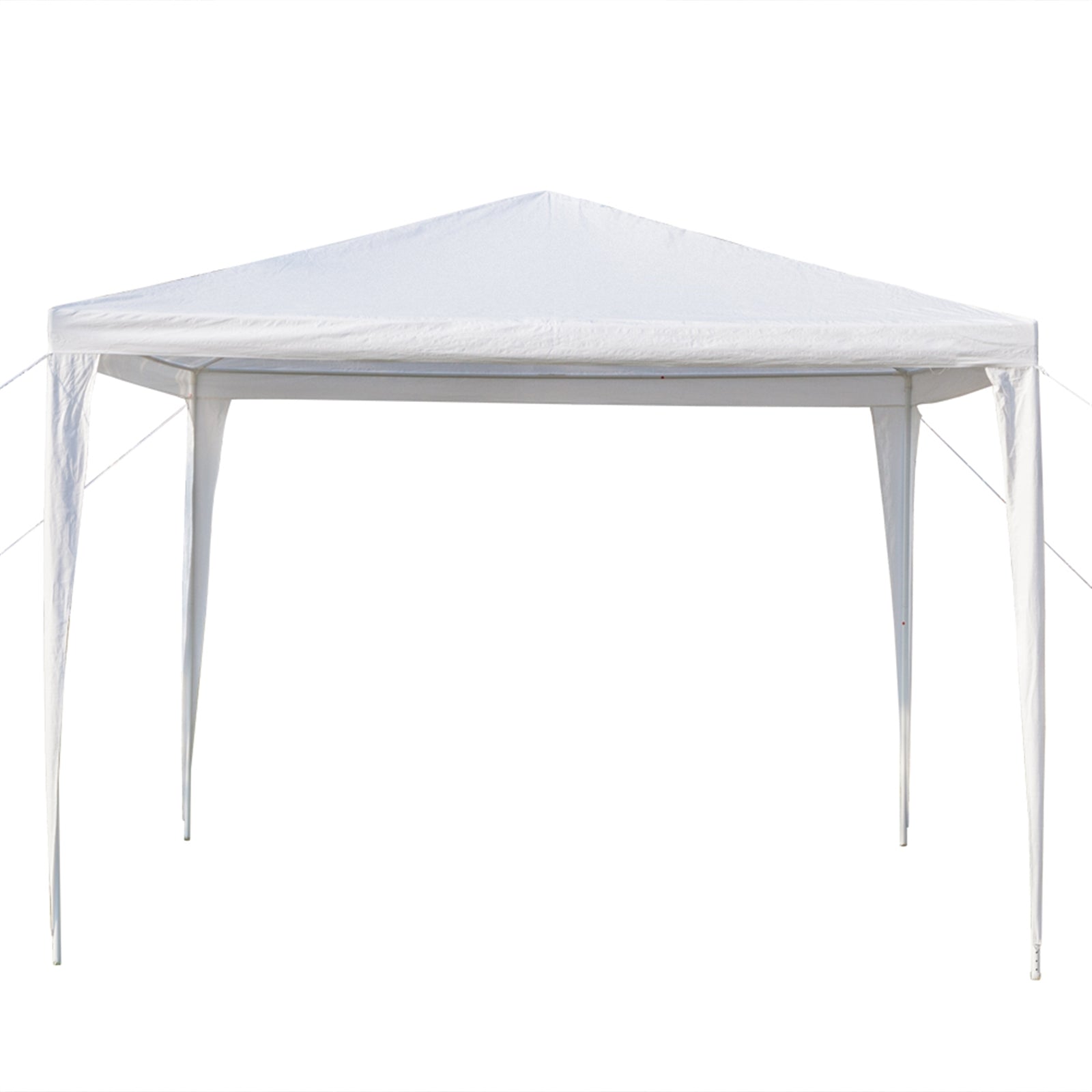 3 x 3m Four Sides Portable Home Use Waterproof Tent with Spiral Tubes White - Torange