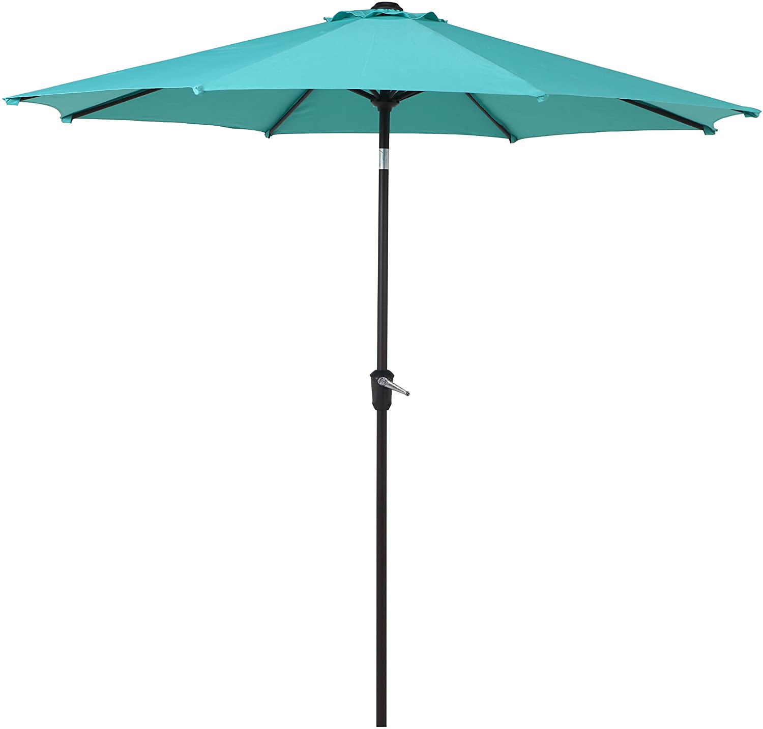 Patio Outdoor Umbrella with Aluminium Auto Tilt and Crank - Torange