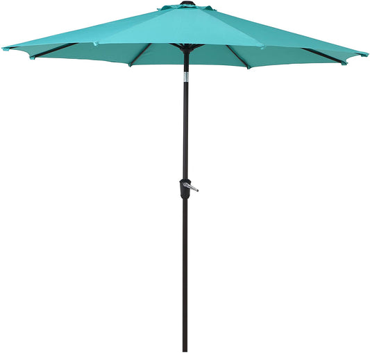 Patio Outdoor Umbrella with Aluminium Auto Tilt and Crank - Torange