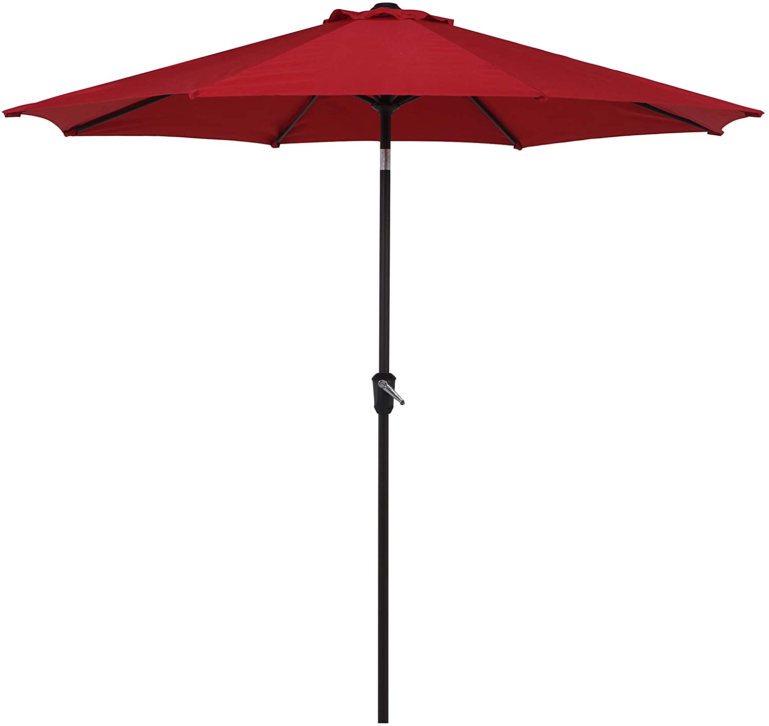 Patio Outdoor Umbrella with Aluminium Auto Tilt and Crank - Torange