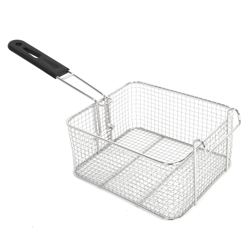 Stainless Steel Single Cylinder Electric Fryer US Plug EH81 2500W MAX 110V 6.3QT/6L - Torange