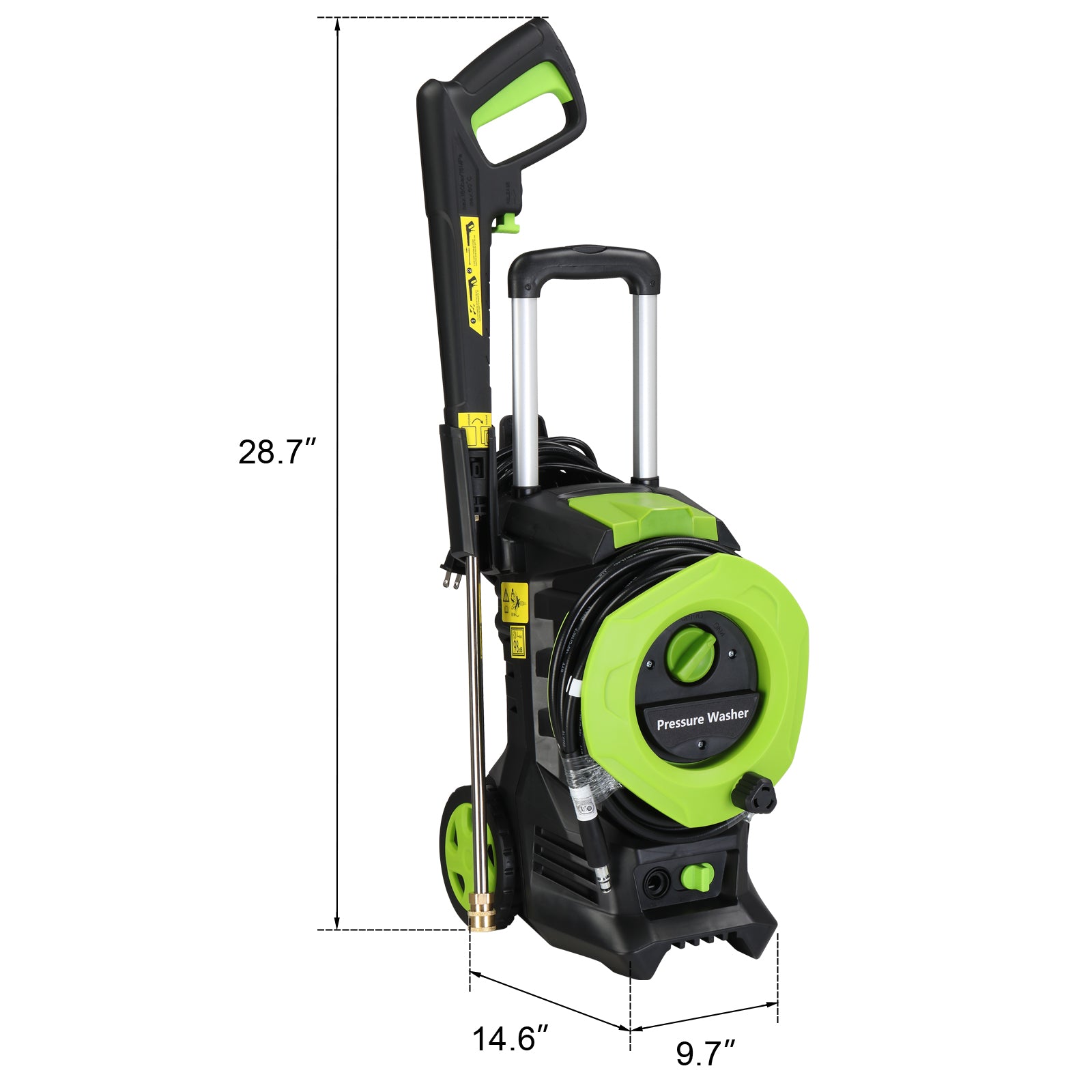 110.00V 203A 2000W High Pressure Cleaner Green - Torange