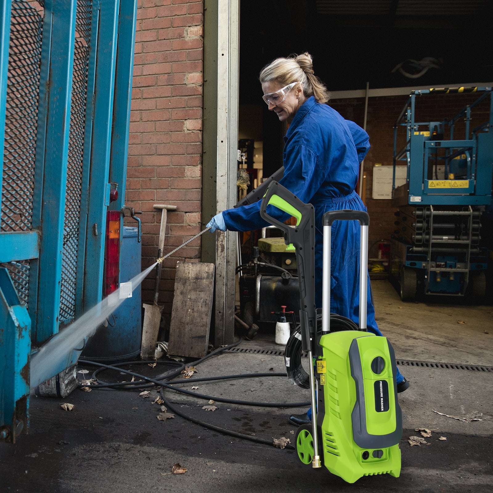 110V,3300PSI 201A 110V,3300PSI,1800W high pressure cleaning machine green - Torange