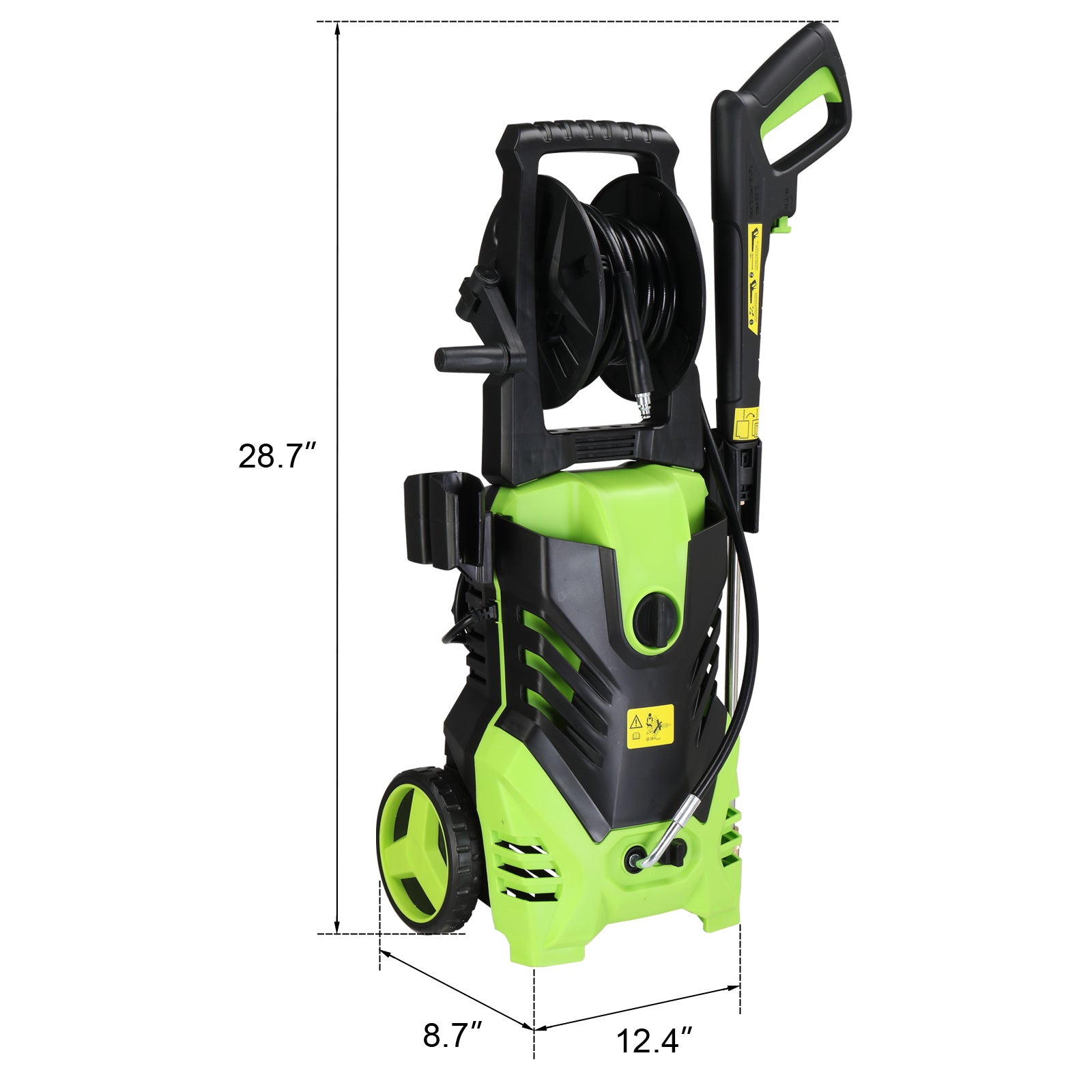 110V,3000PSI 701A 110V,3000PSI,1800W high pressure cleaning machine green - Torange