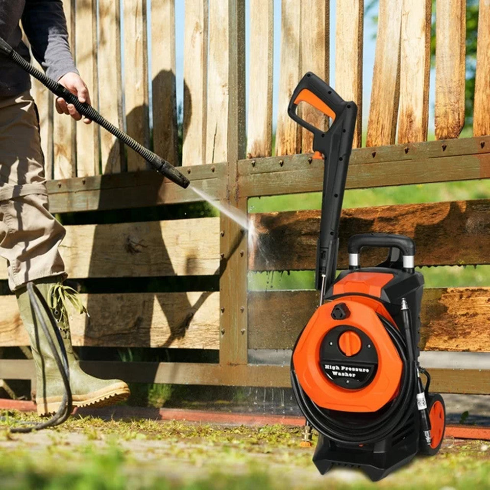 110.00V 203A 1400.00W High Pressure Cleaner Orange - Torange