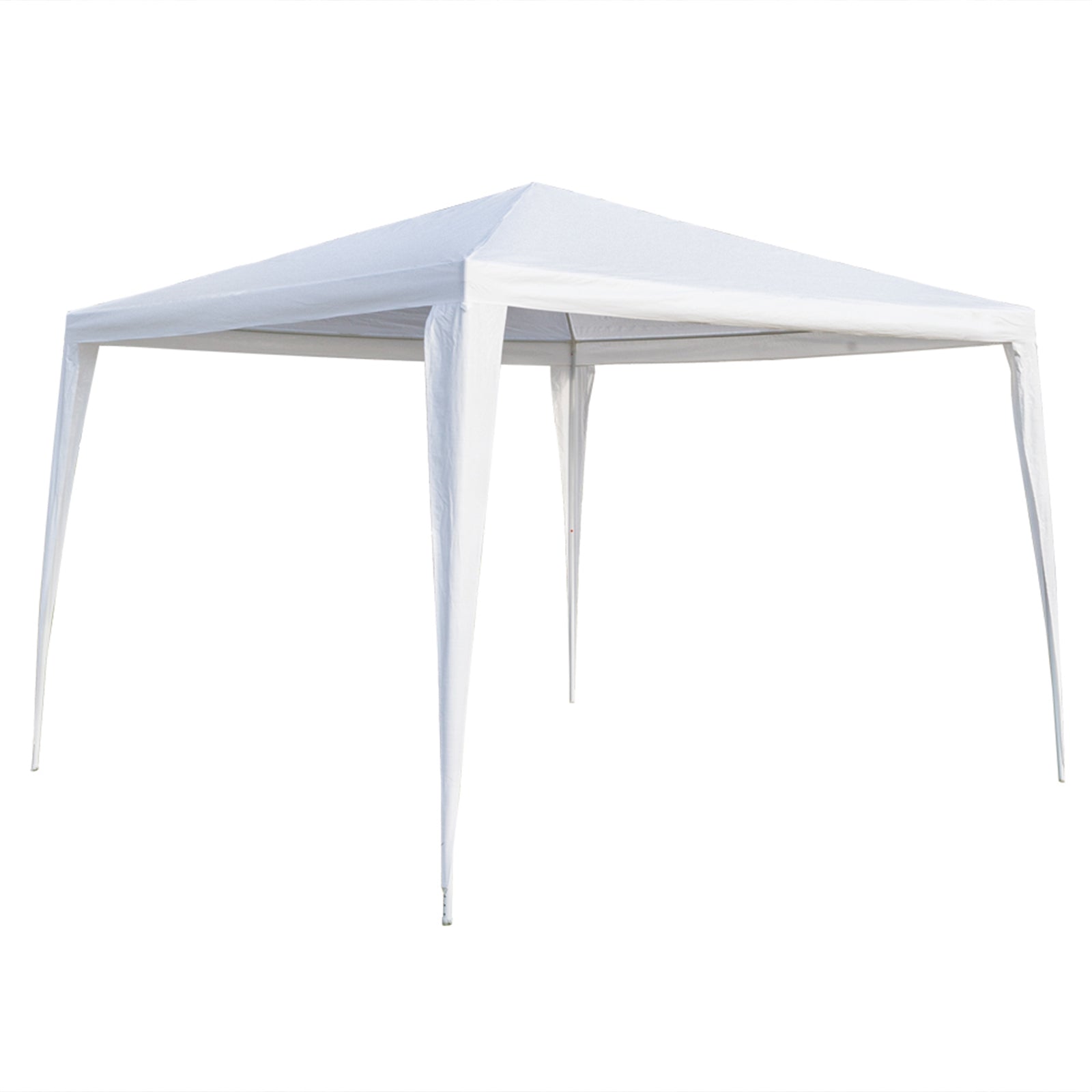 3 x 3m Waterproof Tent with Spiral Tubes White - Torange