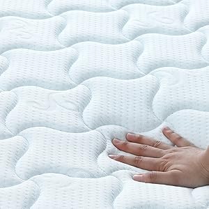 Good Nite 3FT Spring Mattress, Medium Firm, Memory Foam 90x190x18cm