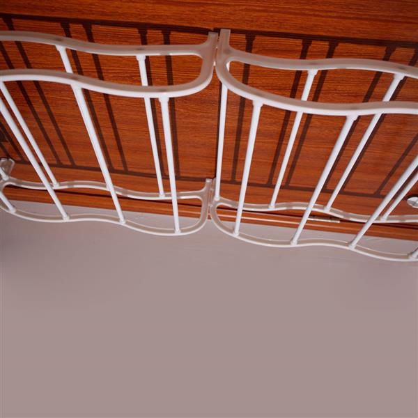 12 Layers Wall-mounted Style Home Shoe Rack White - Torange