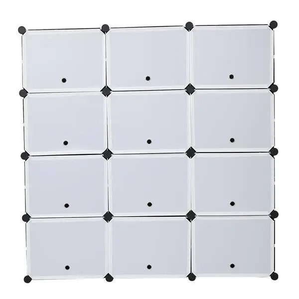 Portable Shoe Rack Organizer 48 Pair Tower Shelf Storage Cabinet Stand Expandable for Heels, Boots, Slippers， 8 Tier Black - Torange