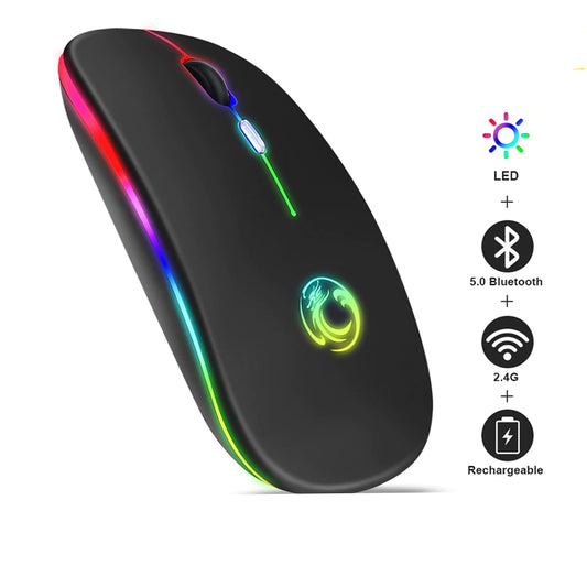 Wireless Bluetooth RGB Mouse