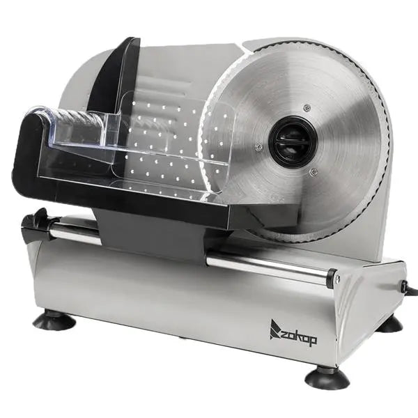 Semi-automatic Belt Cutter Deli Food Machine Home Deli Food Slicer. SL526 110V/150W 7.5" - Torange