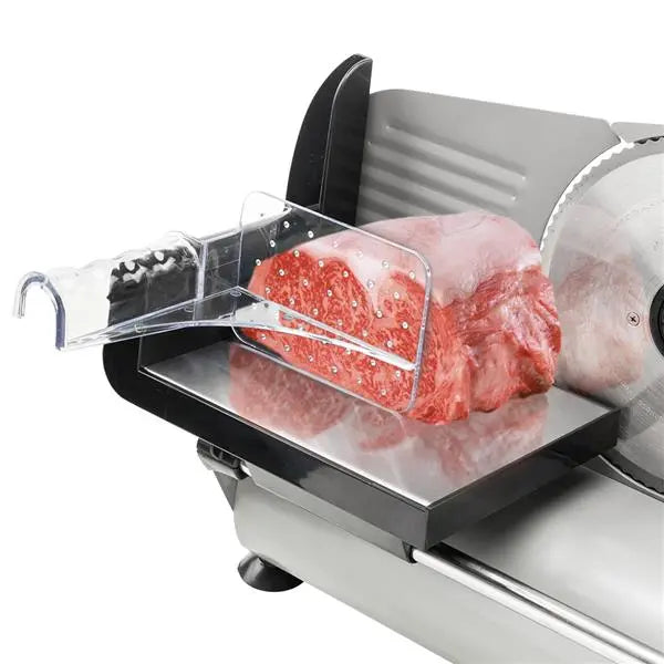 Semi-automatic Belt Cutter Deli Food Machine Home Deli Food Slicer. SL526 110V/150W 7.5" - Torange