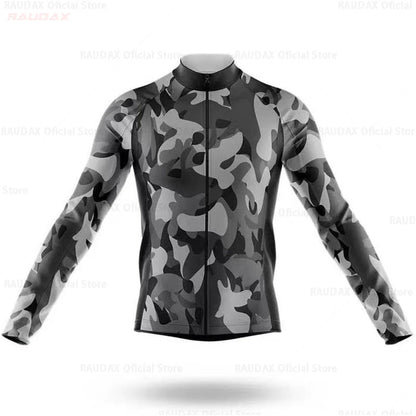 Camouflage Bike Uniform Pro Team Short Sleeve Maillot Ciclismo Man's Cycling Clothing Summer MTB Bike Riding Cycling Jersey Torange