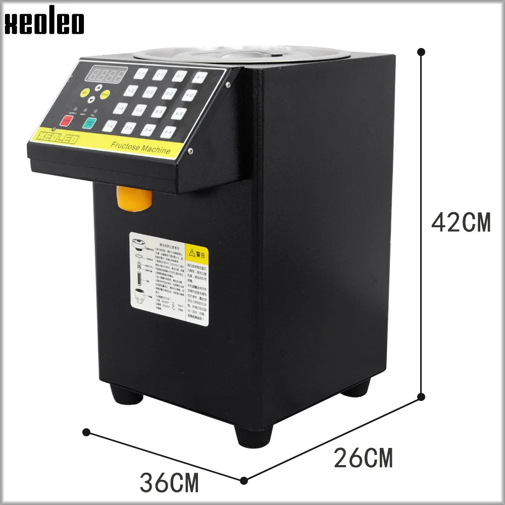 XEOLEO 16 Quantitative Fructose machine Automatic Fructose Dispenser Syrup dispenser Bubble tea shop Milk tea Equipment levulose - Torange
