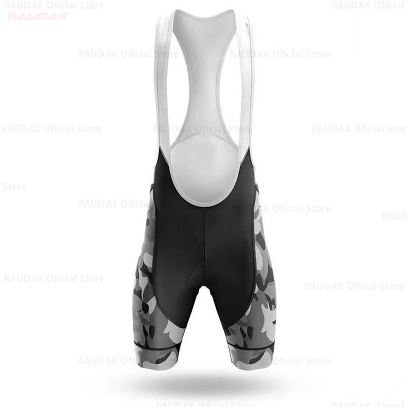 Camouflage Bike Uniform Pro Team Short Sleeve Maillot Ciclismo Man's Cycling Clothing Summer MTB Bike Riding Cycling Jersey Torange
