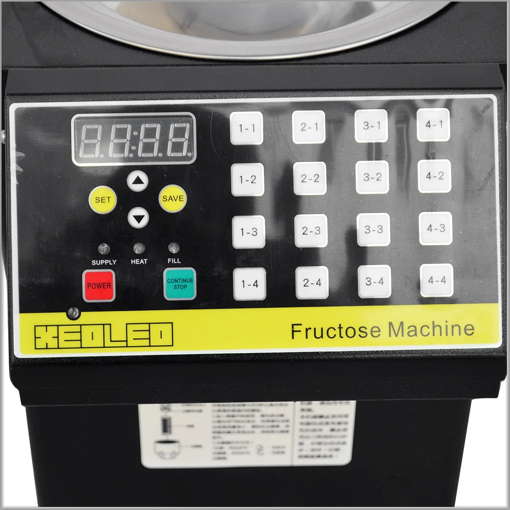 XEOLEO 16 Quantitative Fructose machine Automatic Fructose Dispenser Syrup dispenser Bubble tea shop Milk tea Equipment levulose - Torange