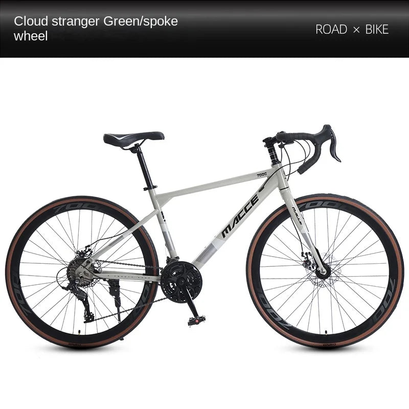 FJ Bend Handle High Carbon Steel Variable Speed Mountain Bikes