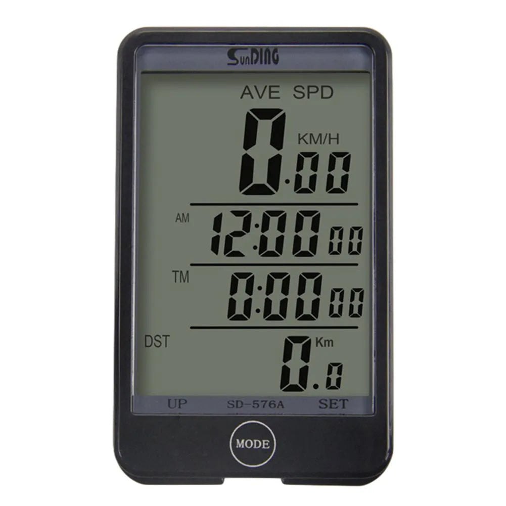 Mountain Road Bike Computer 576A Touch Screen USB Rechargeable Bicycle Speedometer Odometer Cycling Equipment Bicycle Parts