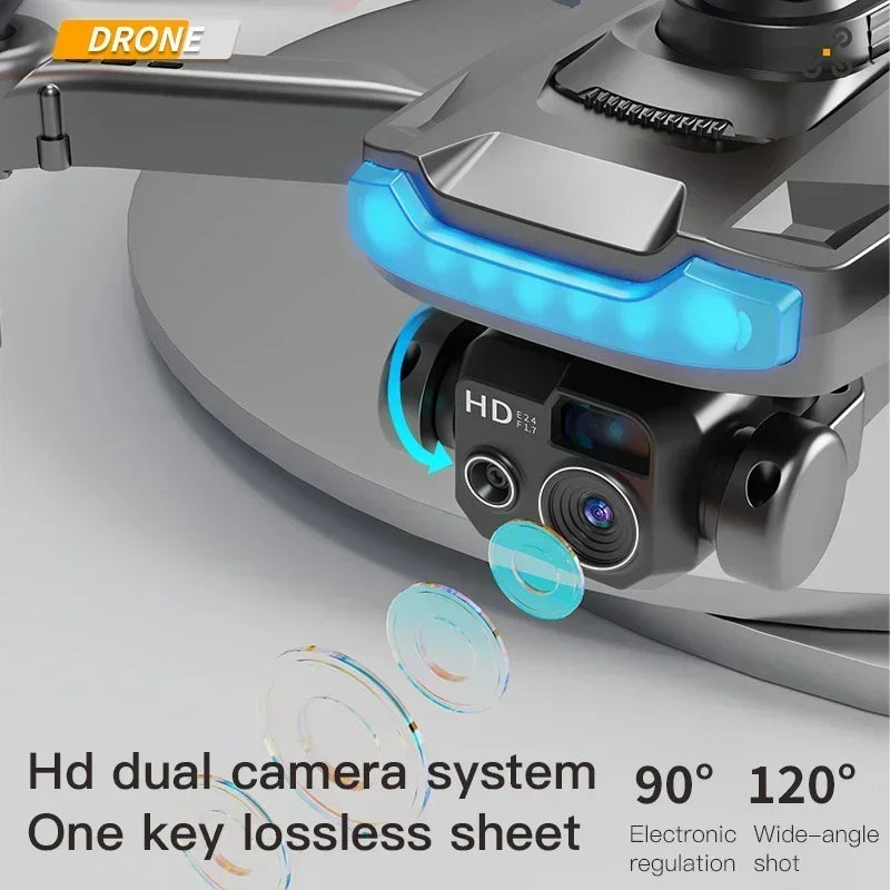 For Xiaomi P15 Drone Professional 8K GPS HD Aerial Photography Dual-Camera Omnidirectional Obstacle Drone for Adult Child Toys