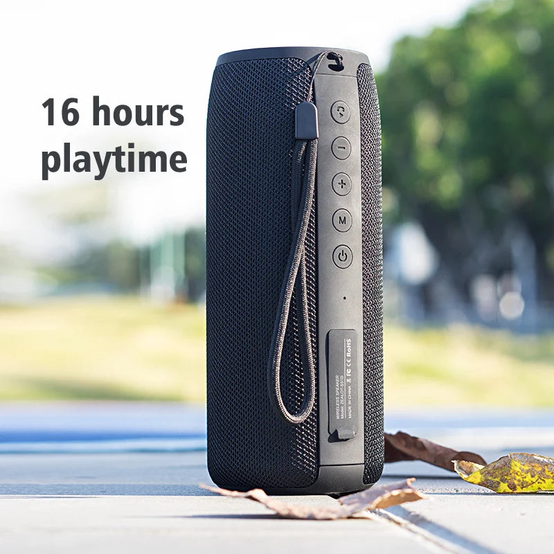 ZEALOT S51 Powerful Bluetooth Speaker Bass Wireless Speakers Subwoofer Waterproof Sound Box Support TF, TWS, USB Flash Drive