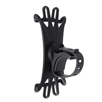 360 Rotatable Bicycle Phone Holder Silicone Motorcycle Stand Bracket GPS Support For Iphone 11 Xiaomi 10 Huawei P40 Torange