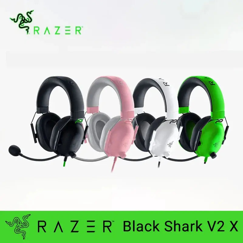Razer BlackShark V2 X Headphone Wired Gaming Headset: 7.1 Surround Sound- Game For PS4,PS5, Nintendo Switch, Xbox Torange