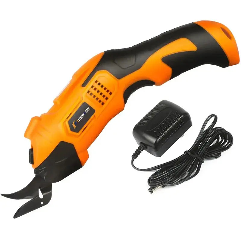 Wireless Battery Cutter Cloth Leather Cutting Tools Fabric Rechargeable Electric Scissors Tungsten steel cutter head Torange