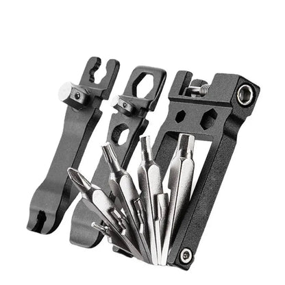 Mountain Bicycle Tools Bike Bicycle Repair Tools Kit Hex Spoke Wrench Mountain Cycle 16 in 1 Screwdriver Sets  Riding Aquipmen Torange