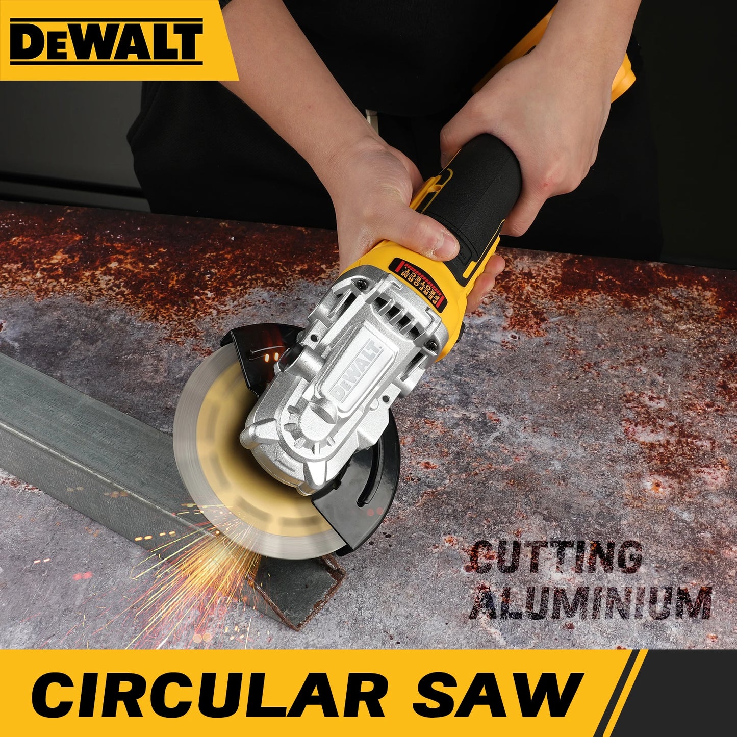 DEWALT DCG405FN 125MM lithium charging angle grinder multifunctional cutting machine wireless polishing machine